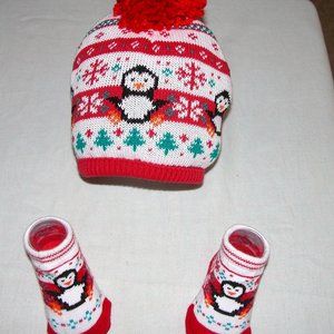 Little Me (2) Multi-Colored Sweater Knit Set New